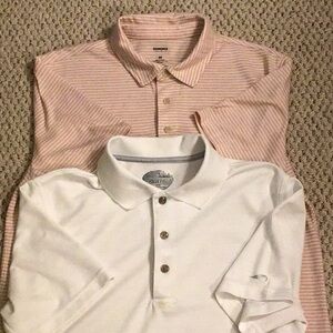 Lot of 2.  Men's Polo Shirts. M